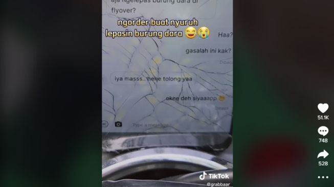 Curhatan driver ojol soal custome unik. [TikTok]