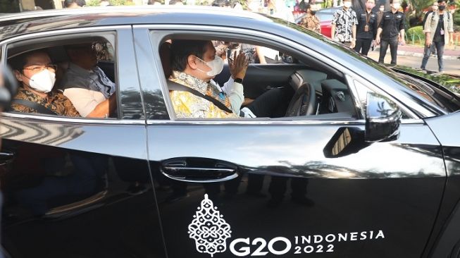 Lexus UX-300e menjadi salah satu kendaraan resmi untuk anggota delegasi dari berbagai negara dalam Presidensi G20 [PT Toyota Astra Motor].