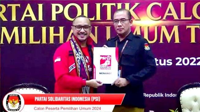 Partai Solidaritas Indonesia Awali Pendaftaran Parpol Hari Ke-10 Di KPU RI