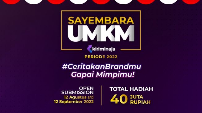 KiriminAja Gaungkan Kampanye  #CeritakanBrandmu di Hari UMKM Nasional