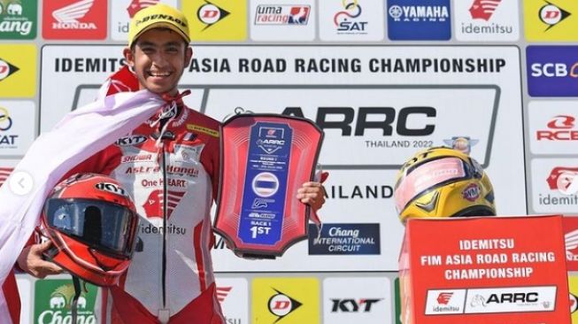 Jelang ARRC 2022 Seri Ketiga, Andi Gilang Siap Beri Kado Spesial untuk HUT RI ke-77