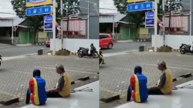 Uang Bapak Tua Ini Tak Cukup Beli Pulsa di Minimarket untuk Telepon Anaknya, Aksi Pegawai Ini Bikin Haru