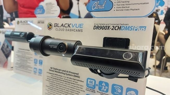 Harga Blackvue dashcam berkisar Rp 2 juta - Rp 11 juta [Suara.com/Manuel Jeghesta Nainggolan].