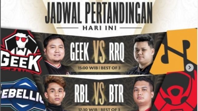 Jadwal MPL ID S10 Hari Ini, Sudah Bisa Ditonton Offline