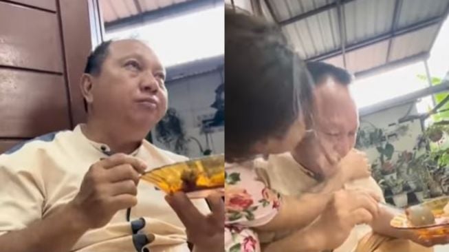 Viral Video Reaksi Ayah Makan Masakan Putrinya Pertama Kali Bikin Terharu: Paling Mahal