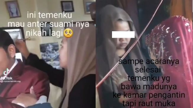 Senyum di Wajah Wanita Ini Sirna Saat Antar Istri Kedua Suaminya Masuk Kamar, Publik: Pintu Menuju Surga Banyak, Mba