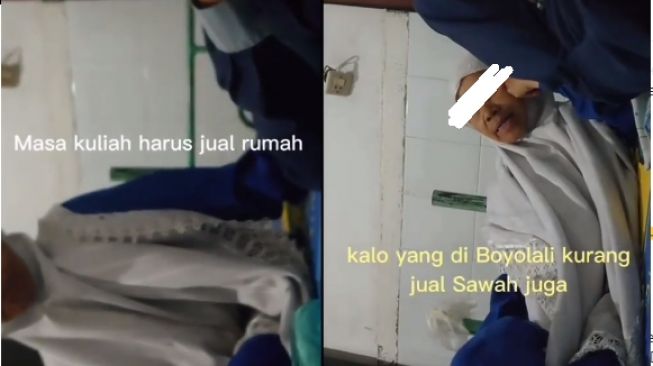 Viral Video Anak Ogah Kuliah karena Orang Tua Bakal Jual Rumah dan Tanah, Jawaban Si Ibu Bikin Publik Banjir Air Mata