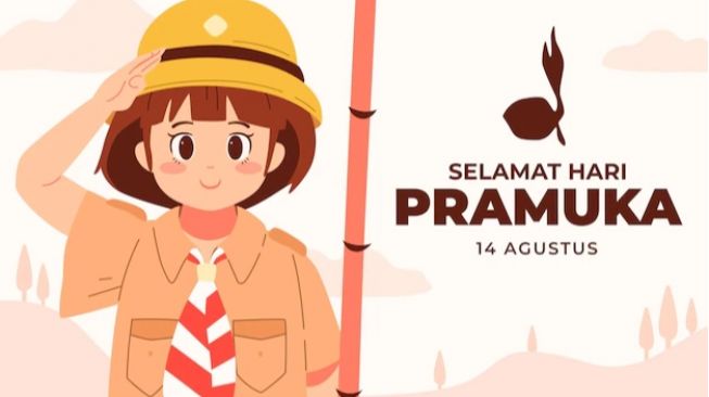 30 Ucapan Hari Pramuka 2022, Lengkap dengan Twibbon untuk Dibagikan ke Medsos