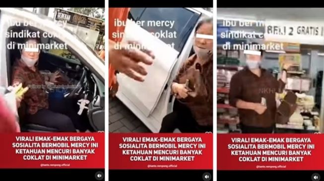 Viral Kasus Perempuan Sosialita Naik Mercedes-Benz Terciduk Curi Cokelat, Alfamart Buka Suara