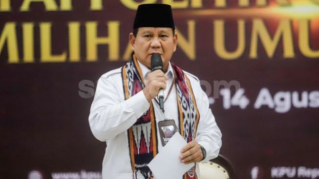 Prabowo Subianto Kembali Menjadi Capres (Suara.com/Alfian Winanto)