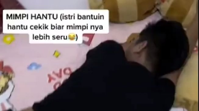 Alami Ketindihan saat Tidur Malah Dikerjai Istri, Suami Ngigau Baca Ayat Kursi hingga Ketakutan Minta Tolong