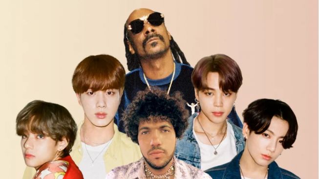 Lagu "Bad Decisions" BTS, Benny Blanco dan Snoop Dogg Debut di Official Chart UK