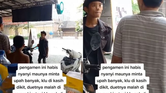 Berlaga Layaknya Preman, Seorang Pengamen Ngamuk Usai Tak Dikasih Uang Bernominal Besar