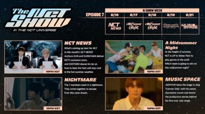 Siap Tayang, Ini Dia 4 Konten Terbaru 'The NCT Show' Bulan Agustus