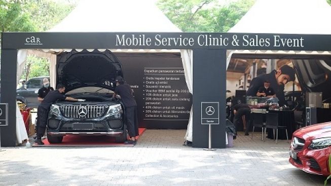 Ramaikan HUT Kemerdekaan RI, Mercedes-Benz Gelar Mobile Service Clinic and Sales Event di Summarecon Mall Bekasi