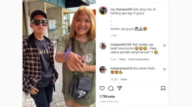 Penampilan Kurma 'Citayam Fashion Week' dengan Warna Rambut Baru, Netizen: Mirip Rina Nose