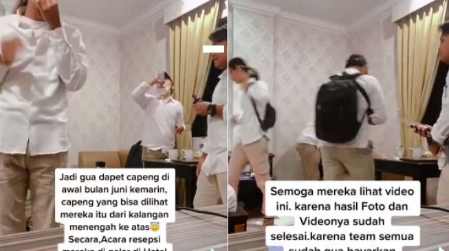 Fotografer tak dapat bayaran saat klien gelar pernikahan mewah. (Instagram/igtainmenttt)