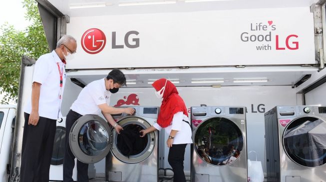 Gandeng PMI, LG Dorong Kebiasaan Mencuci Higienis dan Hidup Sehat