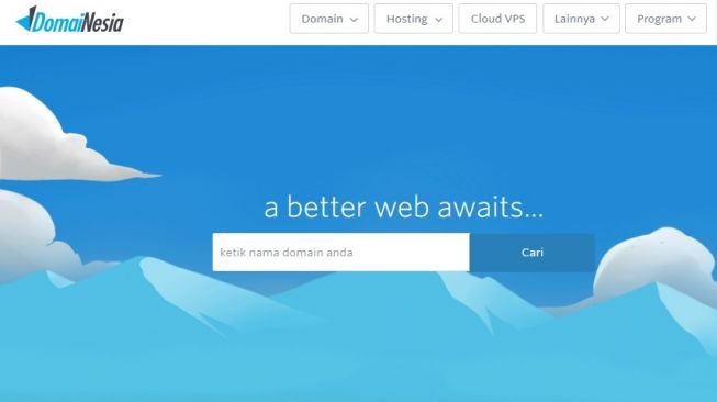 Domainesia, salah satu penyedia jasa web hosting di Indonesia. [Dok Domainesia]