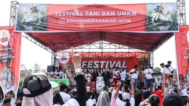 OMG Jatim Gelar Festival Tani dan UMKM Sebagai Bentuk Dukungan Terhadap Ganjar