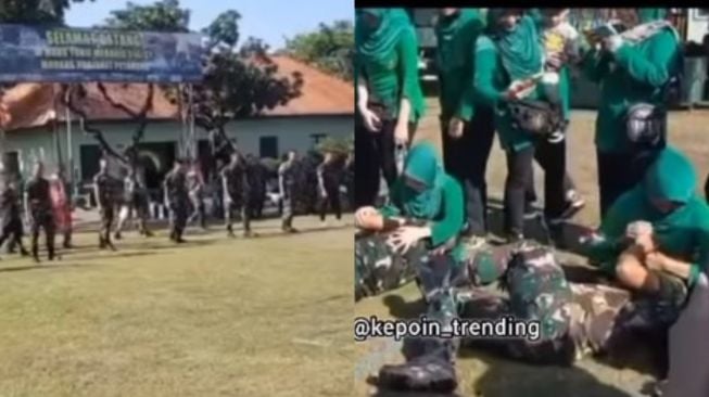 Kreatif! Bukan Adu Kekuatan, Begini Potret Lomba Agustusan Para Anggota TNI