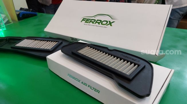 Filter udara untuk sepeda motor buatan Ferrox. Sebagai ilustrasi [Suara.com/Manuel Jeghesta Nainggolan].