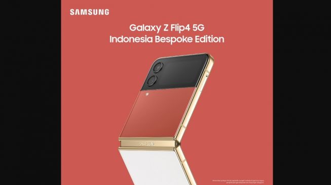 Galaxy Flip4 5G Bespoke Edition. [Samsung Indonesia]