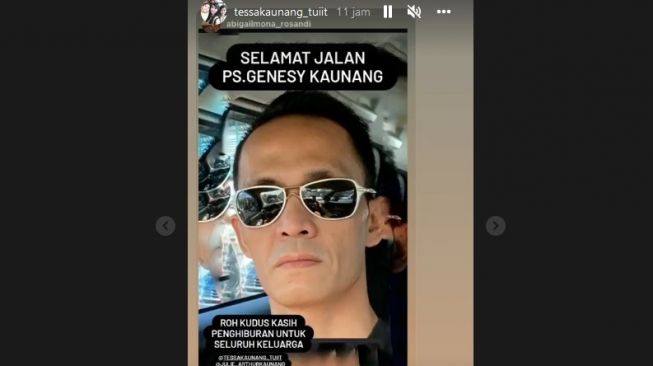 Adik Kandung Tessa Kaunang, Genesy Kaunang Meninggal Dunia