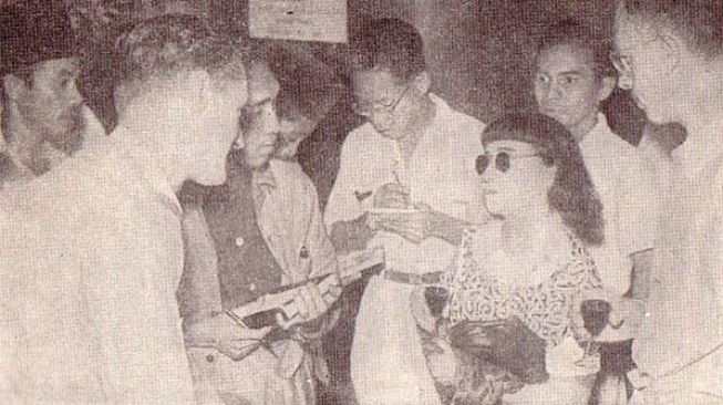 Ktut Tantri di masa perjuangannya untuk Indonesia. [Istimewa] 