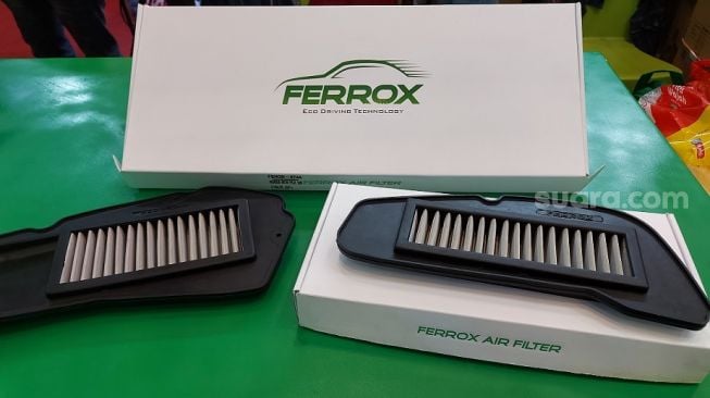 Ferrox Rilis Filter Udara Terbaru di GIIAS 2022, Ditujukan untuk Yamaha Fazzio dan Honda ADV 160