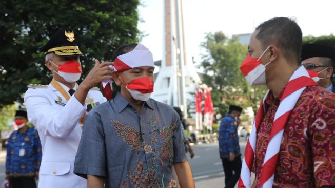 Gubernur Ganjar Libatkan Eks Narapidana Teroris di Peringatan HUT Ke-77 RI