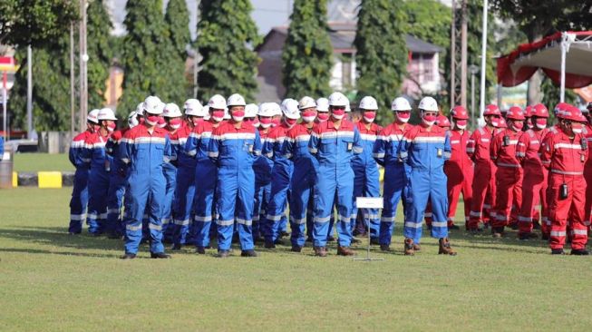 Komitmen Hadirkan Energi, Pertamina Gelar Upacara HUT RI di Kilang Cilacap