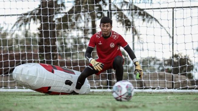 Kiper PSS Sleman Dimas Fani Bangga Pernah Menjadi Anggota Paskibraka