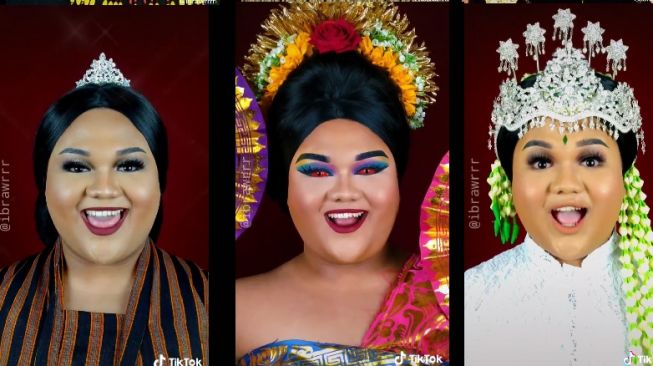 Makeup Kemerdekaan ala Tiktokers Ini Viral, Adat Balinya Bikin Melongo