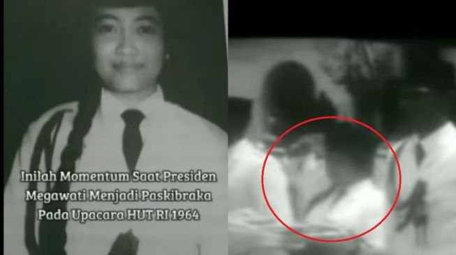 Beredar Video Lawas Megawati Jadi Anggota Paskibraka Tahun 1964, Warganet: Masih Muda Banget