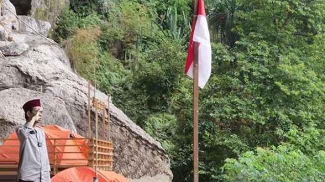 UAS Upacara Bendera di Batu Tilam, Singgung Otak Penjajah hingga Berkelakar soal Jomblo