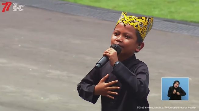 Nyanyian Campursari Goyangkan Istana Merdeka, Farel Prayoga Jadi Duta Kekayaan Intelektual