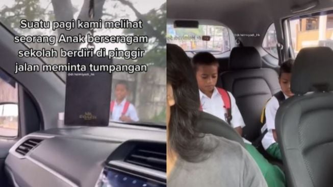 Viral Siswa SD Cari Tumpangan ke Sekolah Berjarak 10 Km: Punya Kisah Pilu