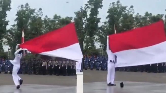 Aksi Paskibraka Respon Bendera Melintir Banjir Pujian, Warganet: Good Job