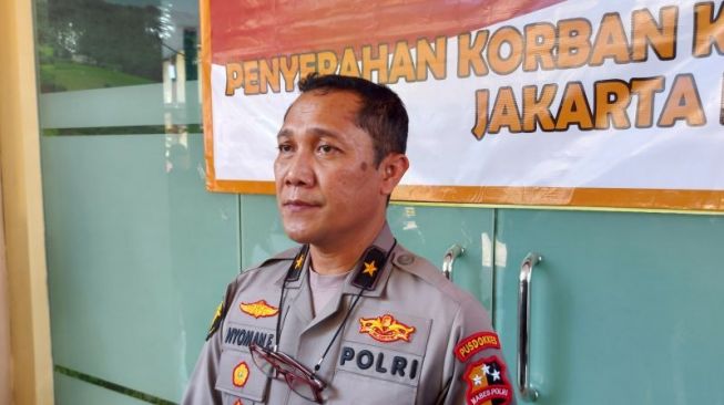 Kepala Biro Kedokteran Polri Brigjen Nyoman Eddy saat ditemui di RS Polri Kramat Jati, Jakarta, Jumat (19/8/2022). [ANTARA/Yogi Rachman]