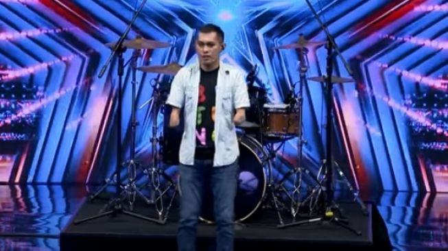 Rionaldo Halir, peserta Indonesia’s Got Talent [YouTube/ Indonesia's Got Talent]