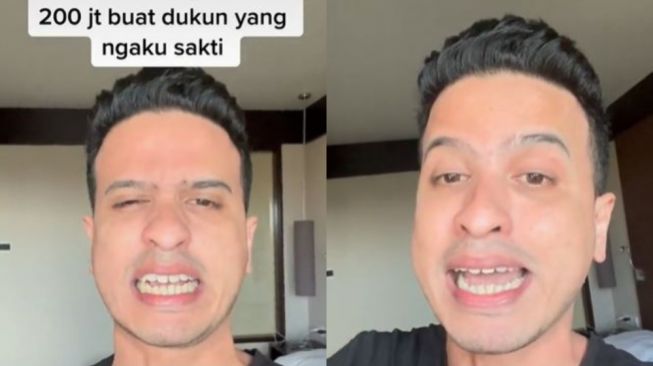 Viral Seorang Pria Tantang Dukun Buktikan Kesaktian Berhadiah 200 Juta, Ini Syaratnya