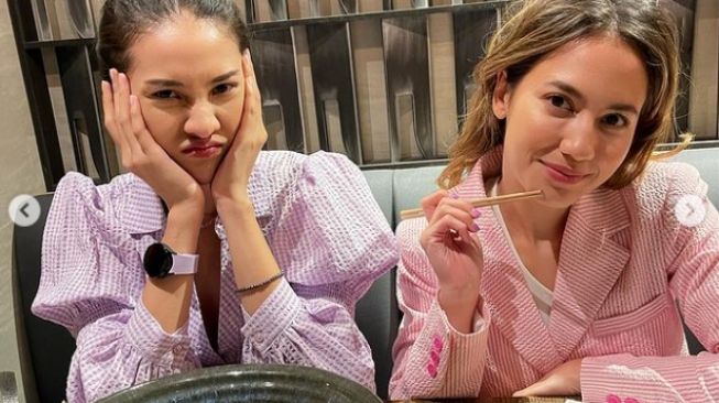 Anya Geraldine dan Pevita Pearce (instagram/anyageraldine)