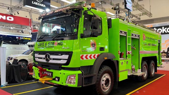 Fire Truck PPA Curi Perhatian Pengunjung GIIAS 2022, Ini Kelebihannnya