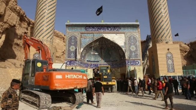 Rumah Ibadah Muslim Syiah Hancur Akibat Tanah Longsor Di Irak, Lima Orang Tewas