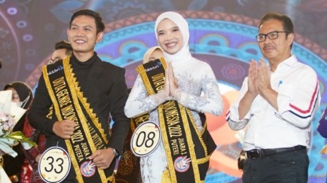 Penobatan juara pertama Duta Genre Indonesia tahun 2022 di Yogyakarta, Minggu (21/8/2022) malam - (SuaraJogja.id/HO-BKKBN)