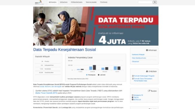 Cara Cek Data DTKS Online, Cukup Pakai Nama Sesuai KTP