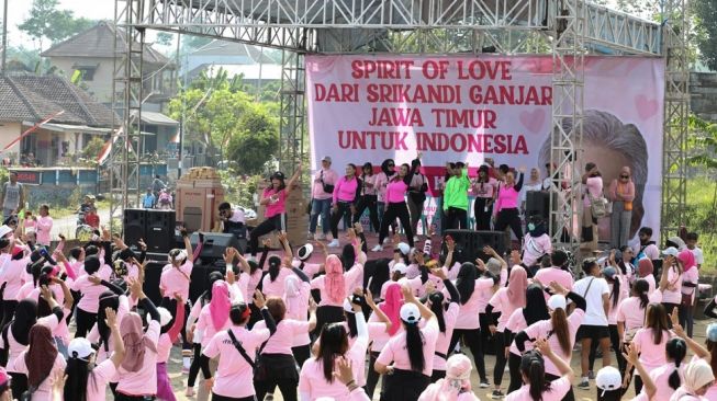 Inginkan Pemimpin Bangsa yang Peduli Kaum Perempuan, Srikandi di Jatim Beri Dukungan untuk Ganjar