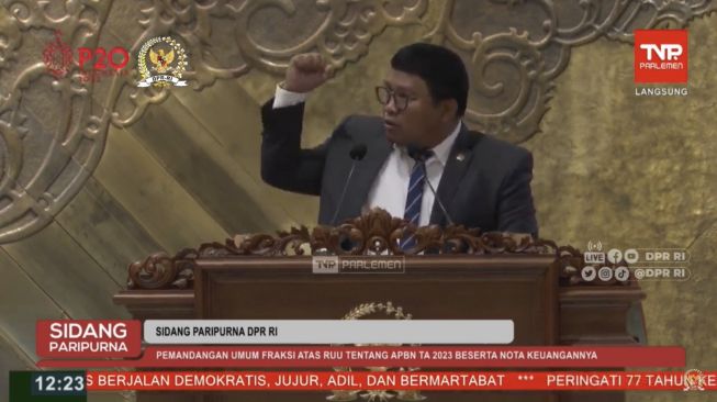 Teriakan AHY Presiden Lantang Disuarakan Anggota Fraksi Demokrat Ini Usai Puan Maharani Tinggalkan Ruang Rapat DPR