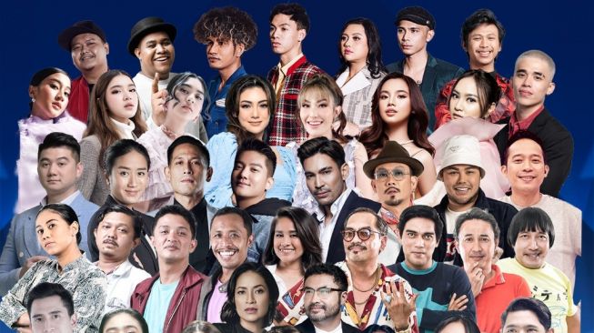 Deretan artis yang memeriahkan HUT RCTI ke-33 [Instagram/@officialrcti]